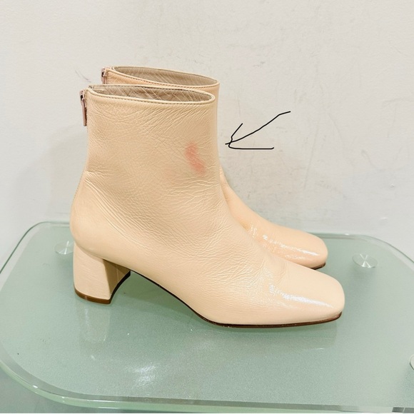 Stuart Weitzman Ankle Boots Cream‎ Size 5,5